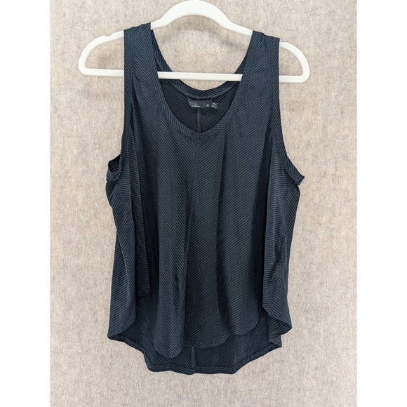 Prana Tops - prAna Eldora Tank Size M, Black Grey Stripe